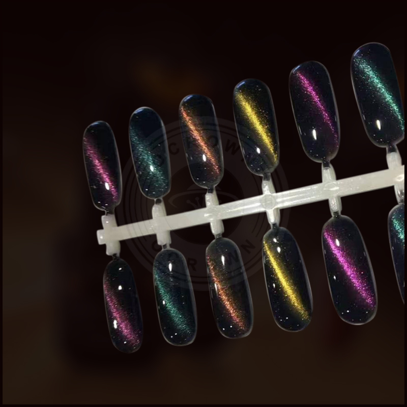 3D Cat Eye Magnetic Cameleon UV Gel Polish Pigment Powder