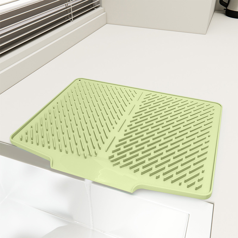 Силиконовый коврик для сушки посуды, антискользящий