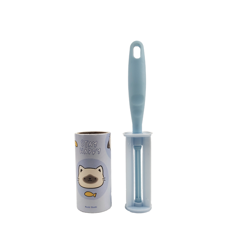 Household Adhesive Spiral Tear Paper Cleaning Clothes Dust Sticky Refill Lint Roller Set