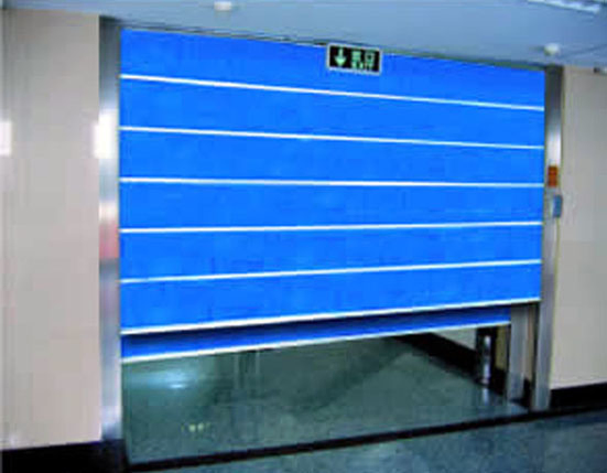 Super Inorganic Fabric Fireproof Rolling Shutterfire Rated Double Doors