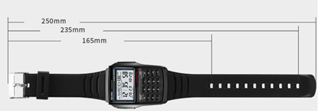 Custom Waterproof Multifunction Sport Men's Smart Digital Calculator Watch for Gift