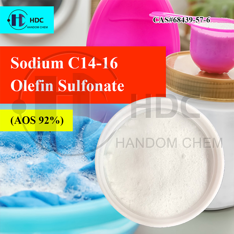 Sodium Alpha-Olefin Sulfonate Aos 92% for Detergent Powder