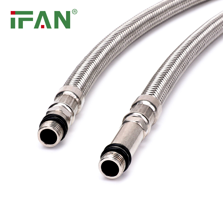 Ifan on Sell Flexible Hose Stainless Steel Braided Hose 30-60cm Braided Hose Pipe