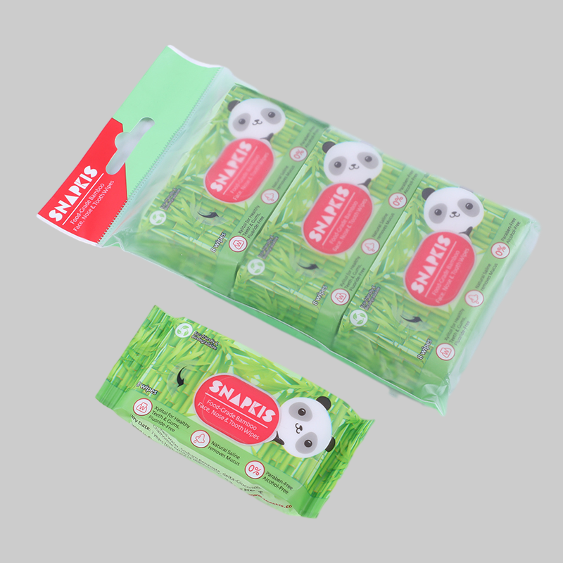 Mini Baby Wipes Alcohol Free Wet Wipes for Baby Care Eco Friendly Organic Biodegradable Bamboo Sensitive Skin Hand Cleaning 100% Natural Baby Wet Wipes