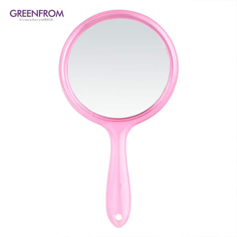 Customized Color Handheld Double Sides Makeup Mirror
