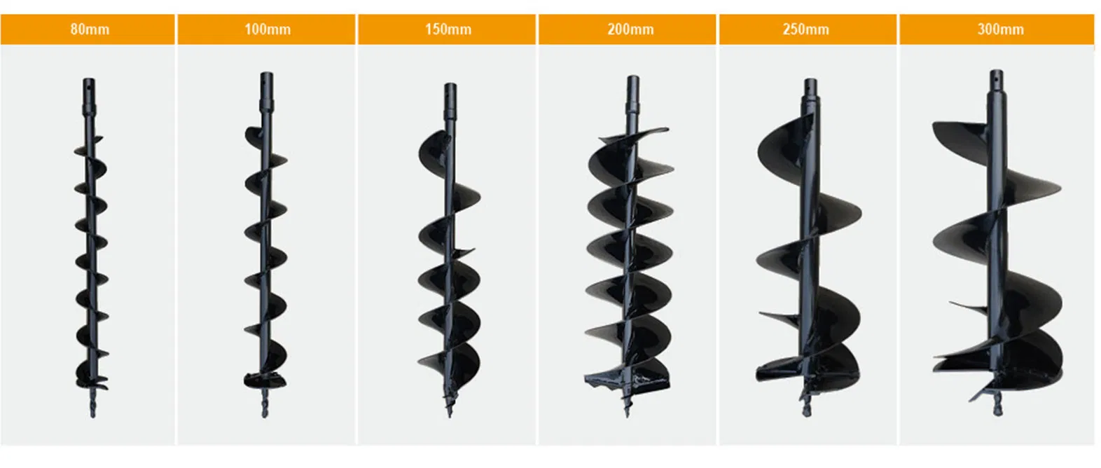 Tree Planting Power Tools Machine Two Stroke High Power Planting Digging Hole Piling Machine 52cc Petrol Group Auger Earth Drill Agricultural Machinery