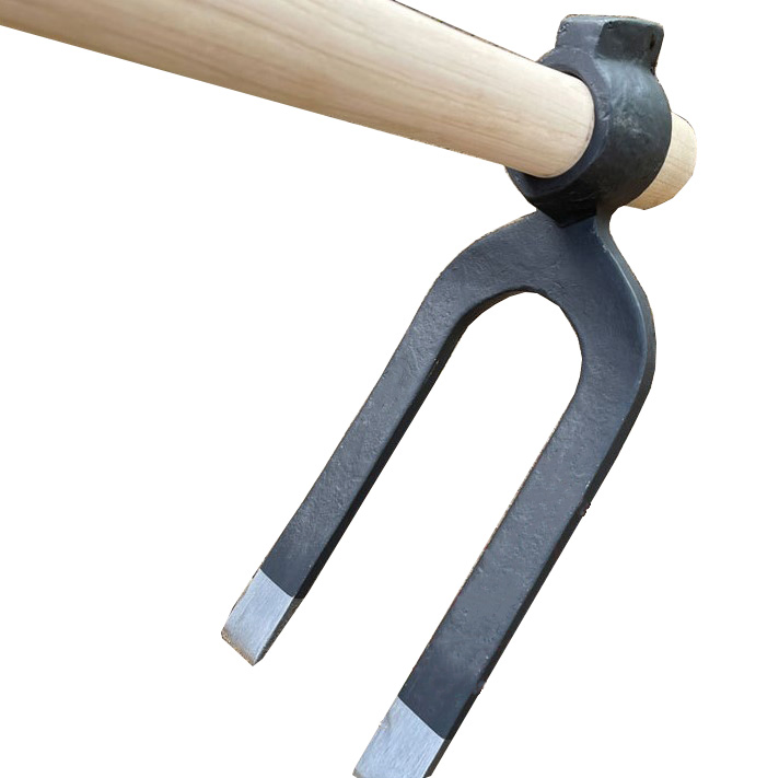 Farm Agriculture Tools Africa Type Carbon Steel Garden Digging Fork Hoe B. Cock Brand
