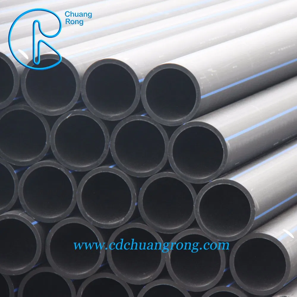 PE Water Pipes ISO4427 Standard HDPE China Professional Manufacturer