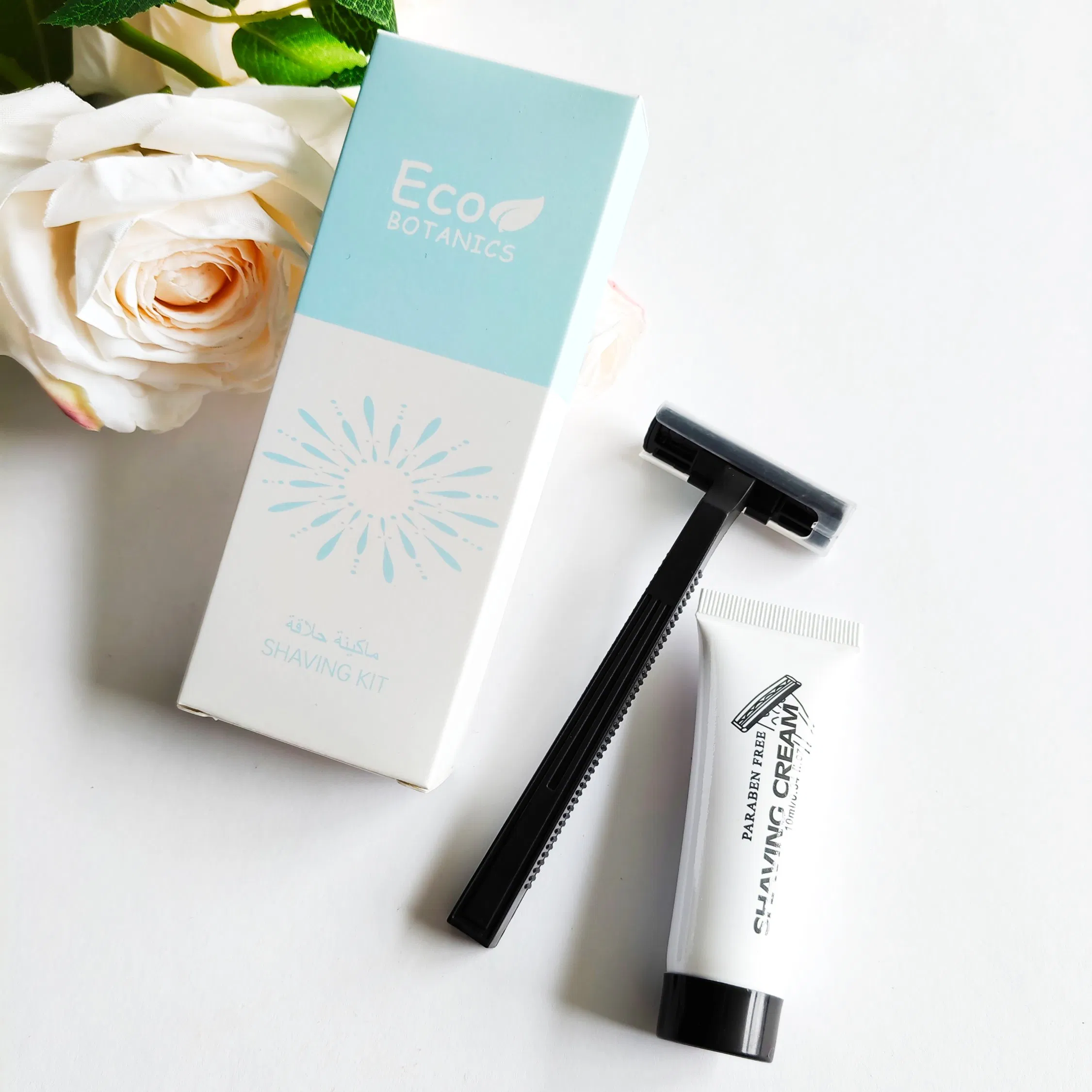Disposable Shaving Razor and Cream Kits for Hotels and Airline Travel