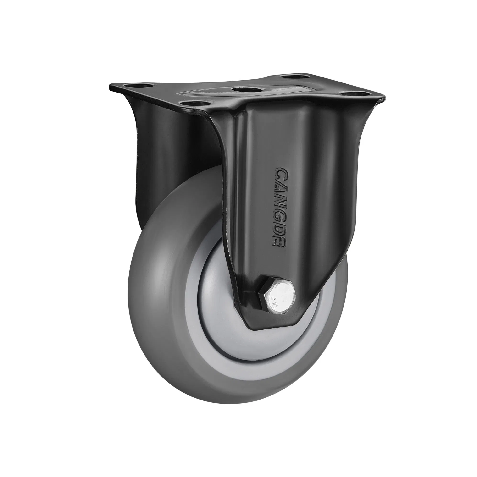 75mm100mm125mm Medium Duty Silent TPR Rubber Caster