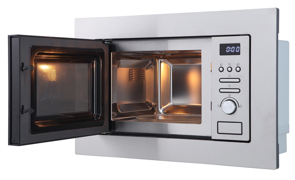 High End 20L Digital Built in Microwave Oven with Stainless Steel Cavity