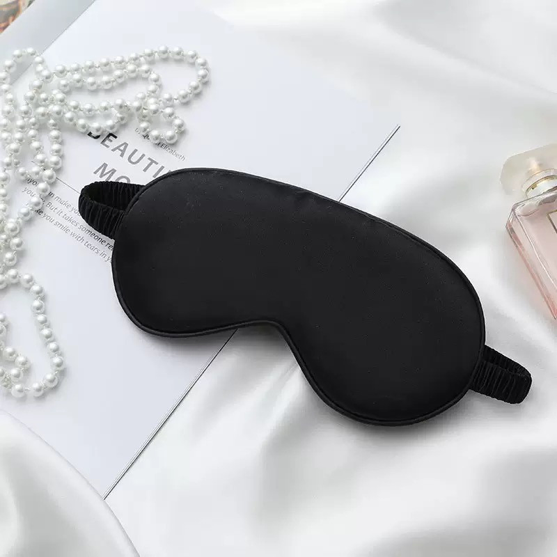 Luxury Satin Silk Sleep Eye Mask for Beauty Rest and Travel