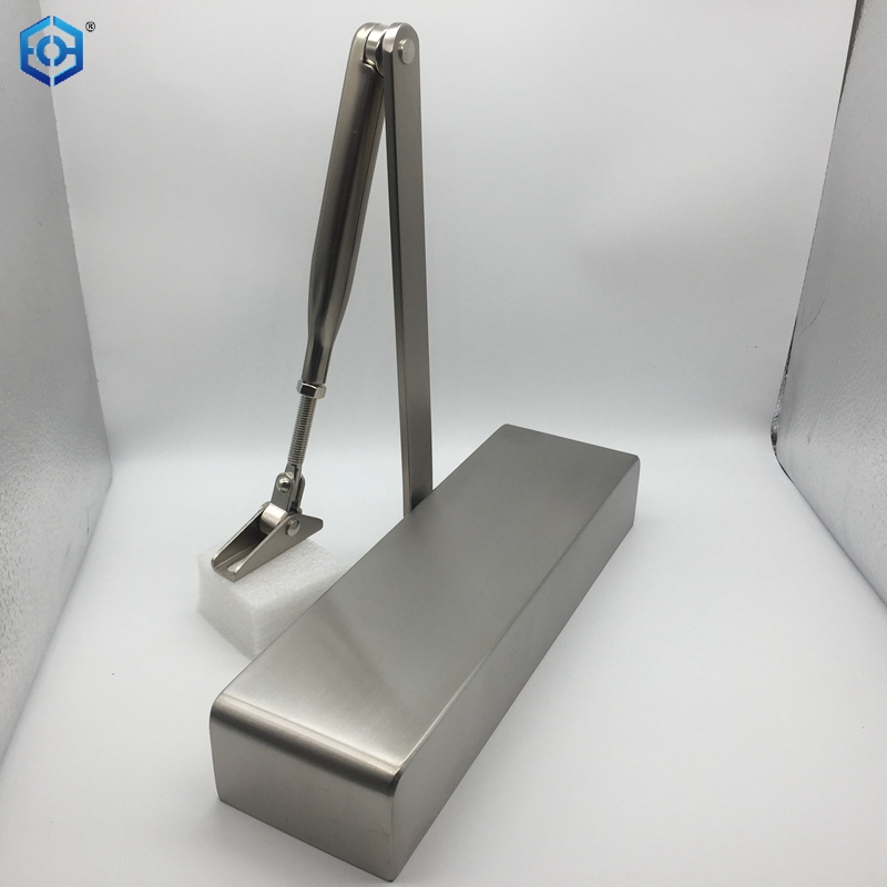 Surface Mounted Stainless Steel Support Arm Stainless Steel Cover Door Closer