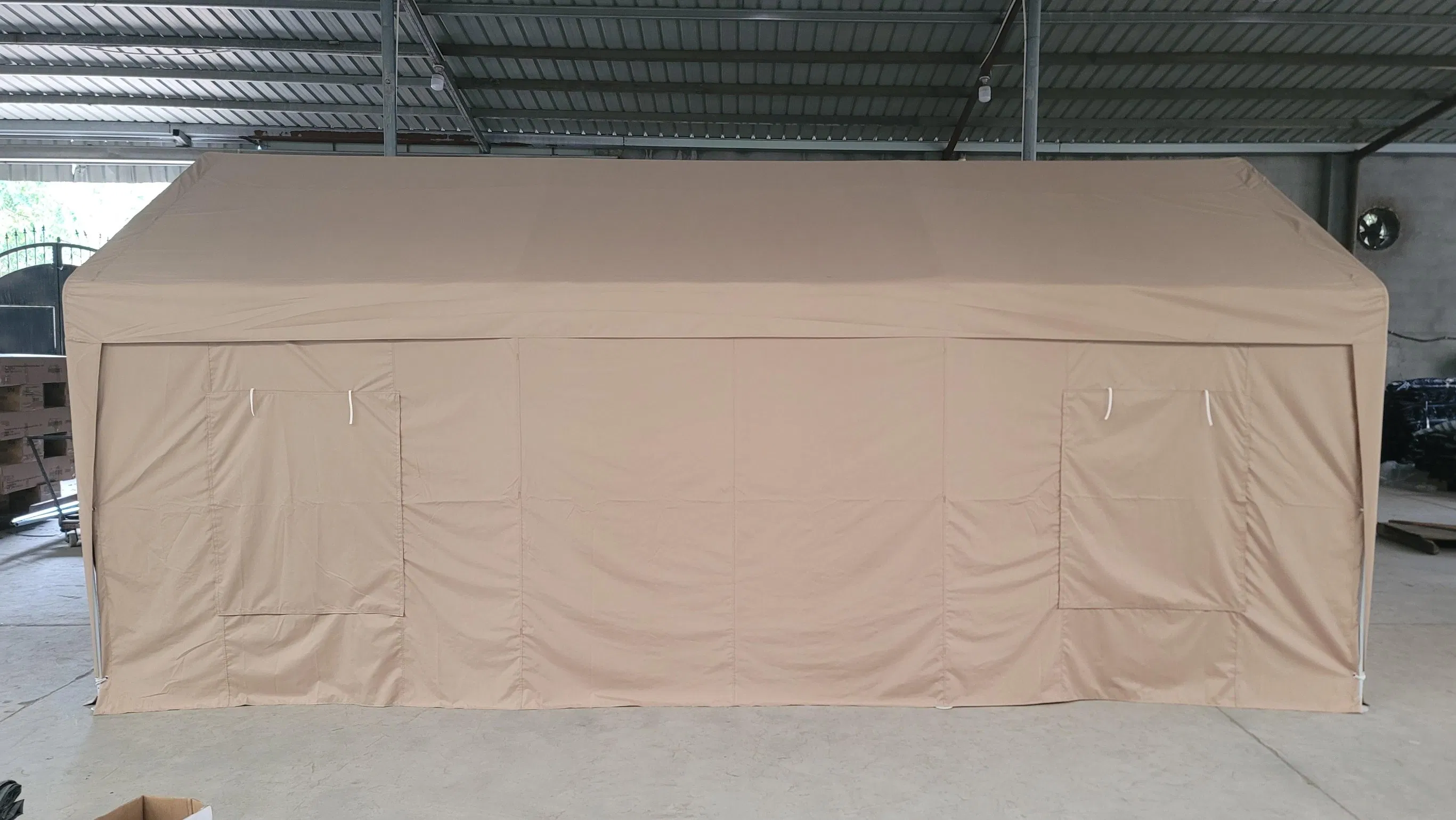 Versatile Outdoor Tent Garage - Waterproof and Customizable Tarpaulin Thermal Insulation with Cotton Padding for Winter Frost Protection