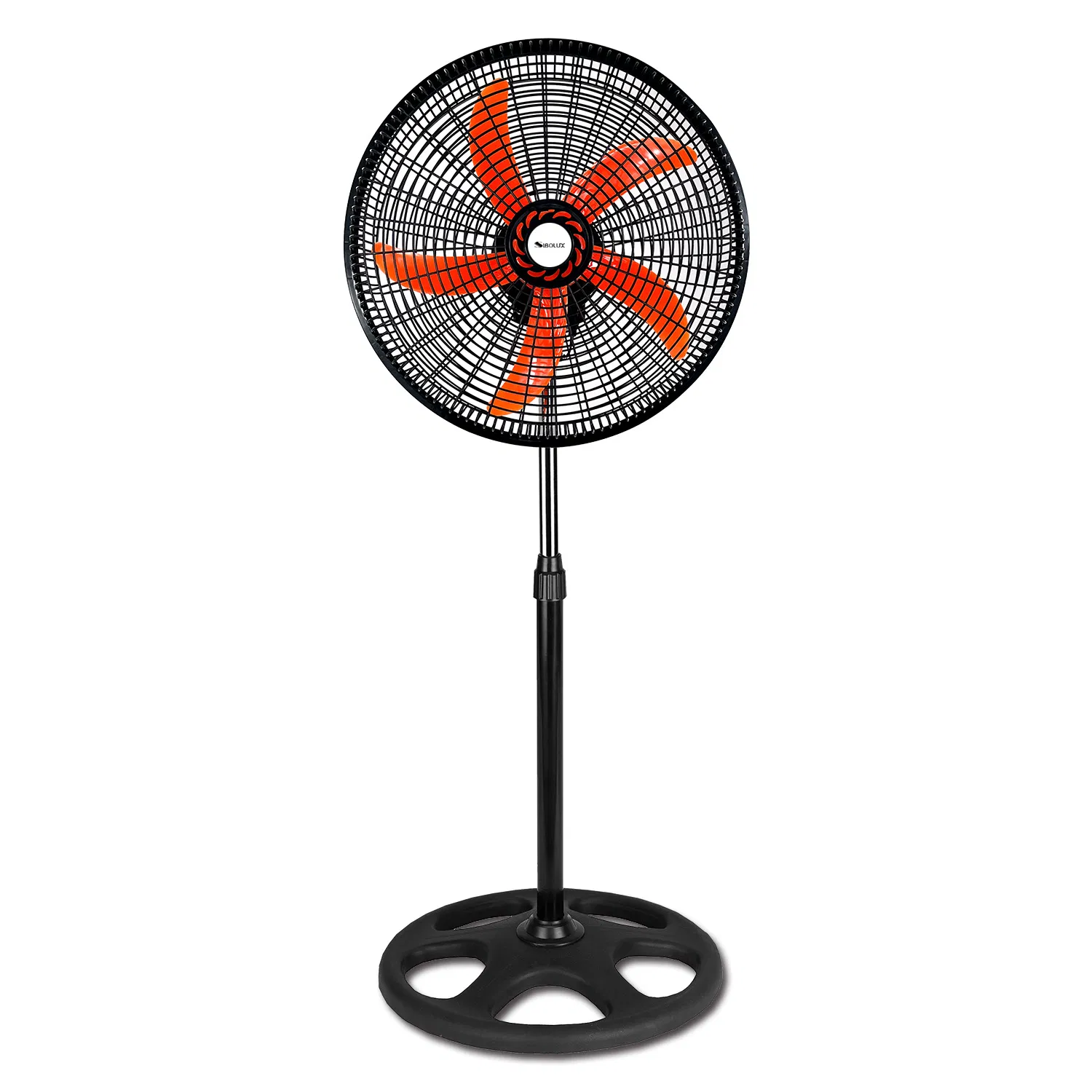 18 Inch Big Power Fan Good Qualtiy Stand Fan 5 Blade Plastic Grill 4 Hole Base Oscillating Stand Fan Pedestal Fan Ventilador De Pie