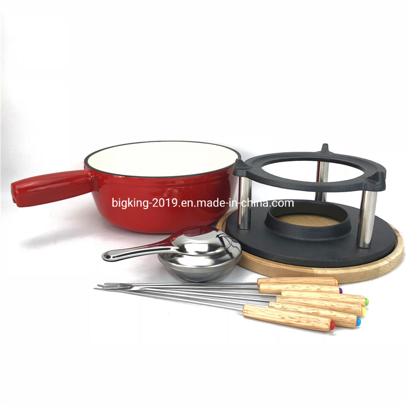 Чугунный набор для фондю Swiss Cast Iron