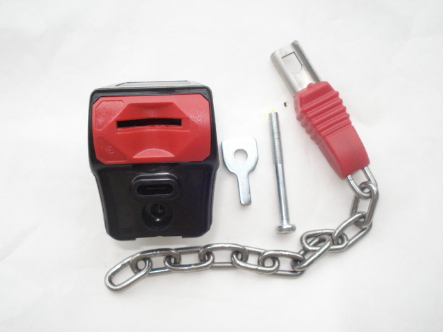L107 Europe Market Supermarket Shopping Trolley Cart Coin Lock