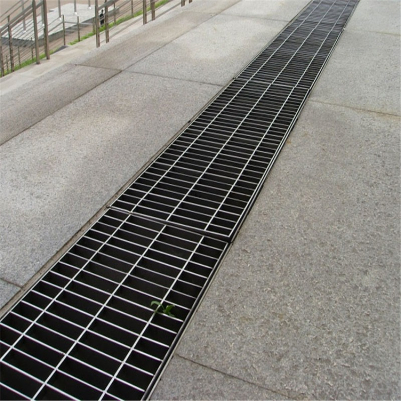 Heavy Duty 19W4 Aluminum, Galvanized Steel, Stainless Steel, Catwalk Deck Floor Steel Bar Grating Drain Trench Cover Price for Walkway Platform