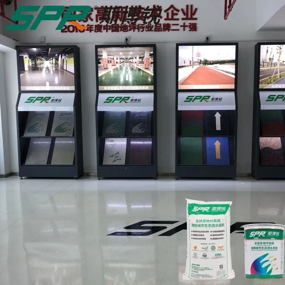 Static-Dissipative Polished Floor for Laboratories