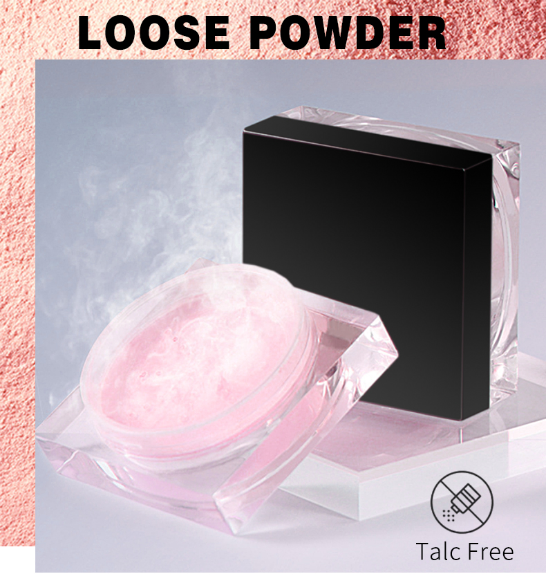 6 Colors High Quality Loose Powder Smooth Lasting Sweatproof Manufacture Makeup