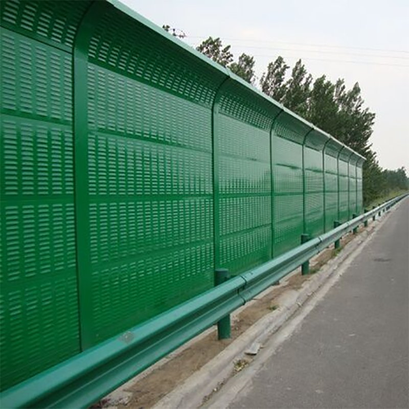 Galvanized Perforated Sound Insulation Screen for Subway Metal Sound Barrier