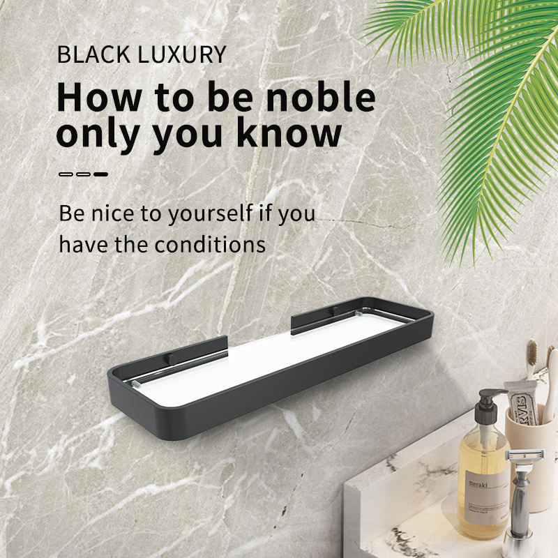 Modern Aluminum Bathroom Hanging Rack Shower Caddy Bath Shelf