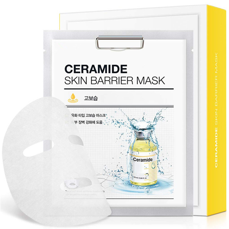 Custom Ceramide Skin Barrier Mask High Moisturizing Soft Sheet Mask