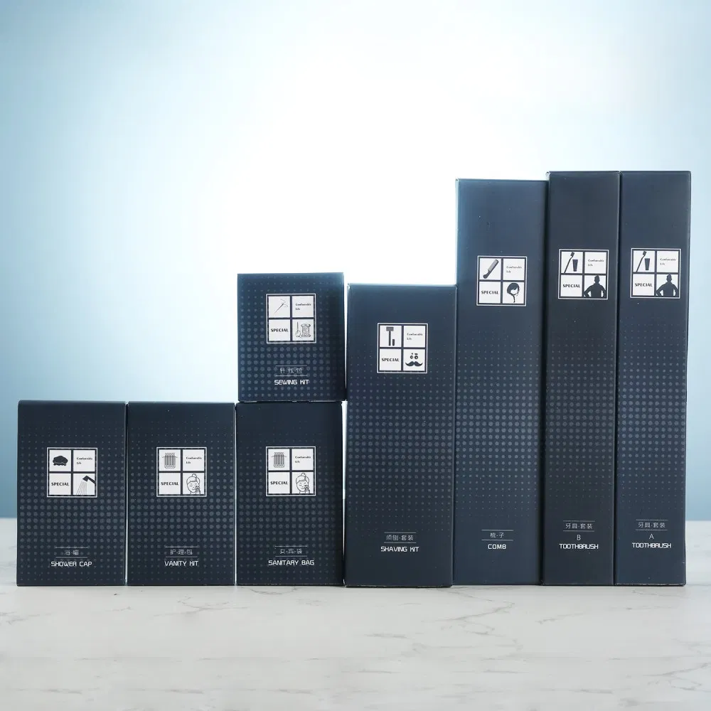 Good Selling Modern Design Hotel Bathroom Amenities Set Hotel Toiletries Supply Set 01