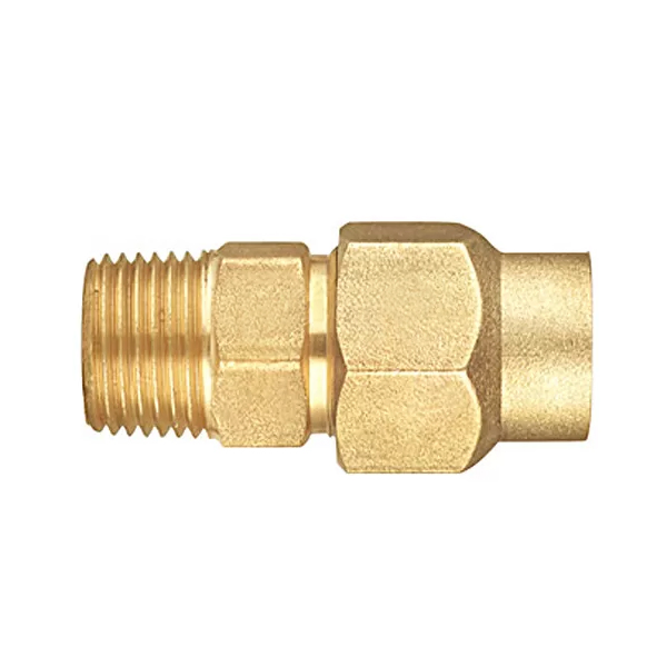 Female X Male X Male 1" 5 Way Brass Connector