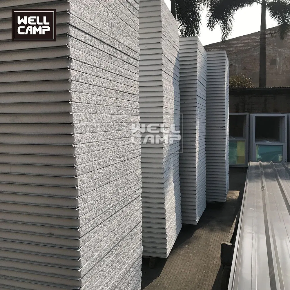 Customized Environmental Collapsible PU EPS Warehouse Used Cold Room Economical Sandwich Panel Price