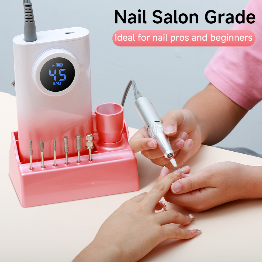 Duofu Safe Nail Drill - Anti-Scald & Anti-Scratch