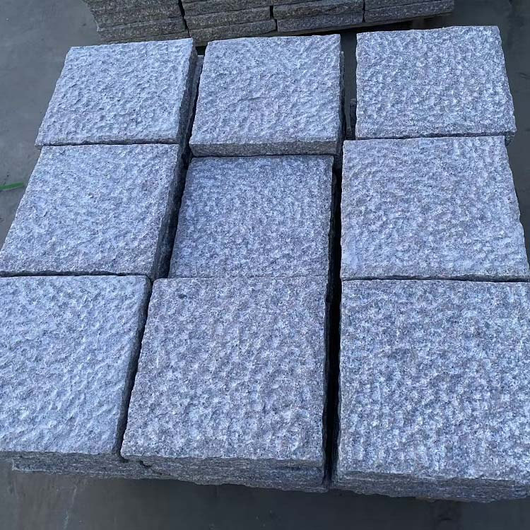 Factory Price Pineapple Finish Grey/Pink/Yellow Granite Flagstone Steping Stone for Patio Pavers and Walkway