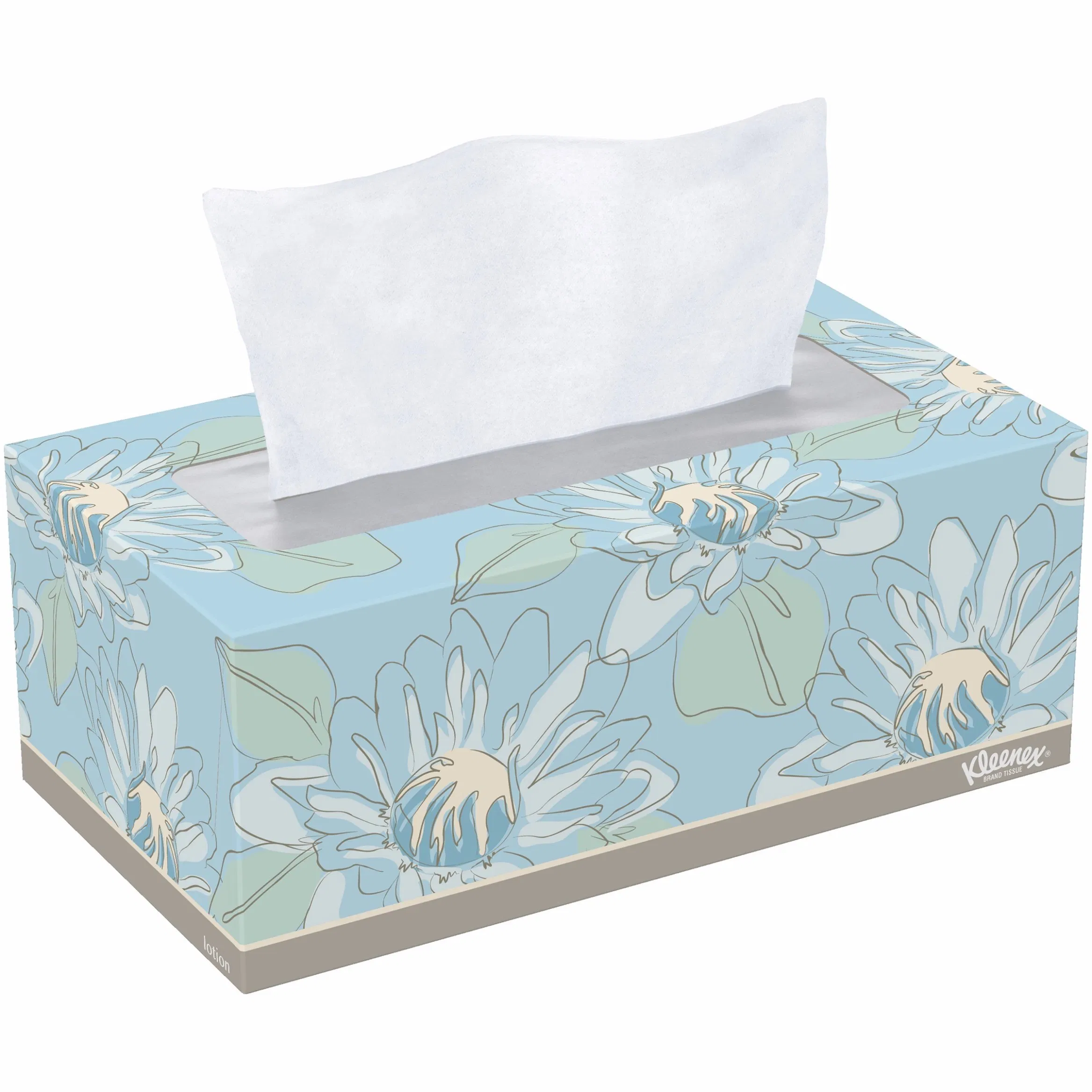 Ultra Soft Facial Tissue Paper in Bulk 2/3-Ply Custom Printed Box Tissue OEM/ODM for Hotels & Restaurants