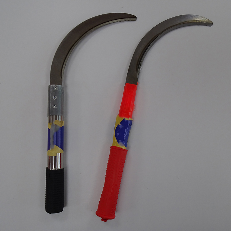 Farm Garden Hand Tools Sickle Knife Agricultural Grass Saw Sickle with Handle