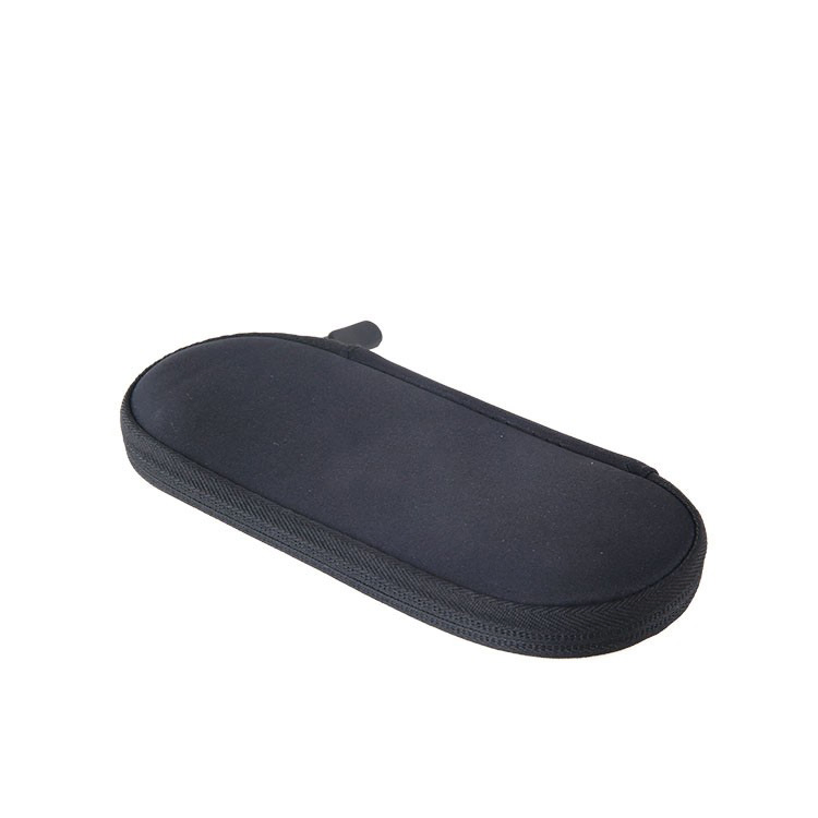 Black Hard Shell Waterproof Portable Travel Carrying Protective Storage Headset Carrier EVA Earphone Case for Sales