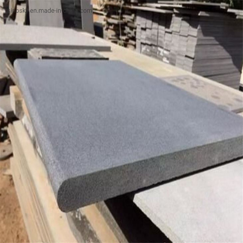 Black Granite Bullnose Pool Coping