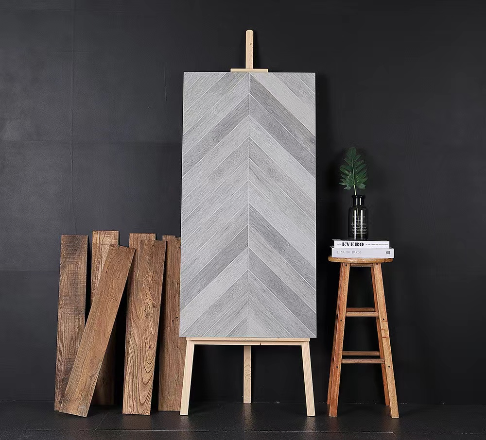 600*1200 mm Rustic Wood Look Tile Porcelain Tiles for Building Material