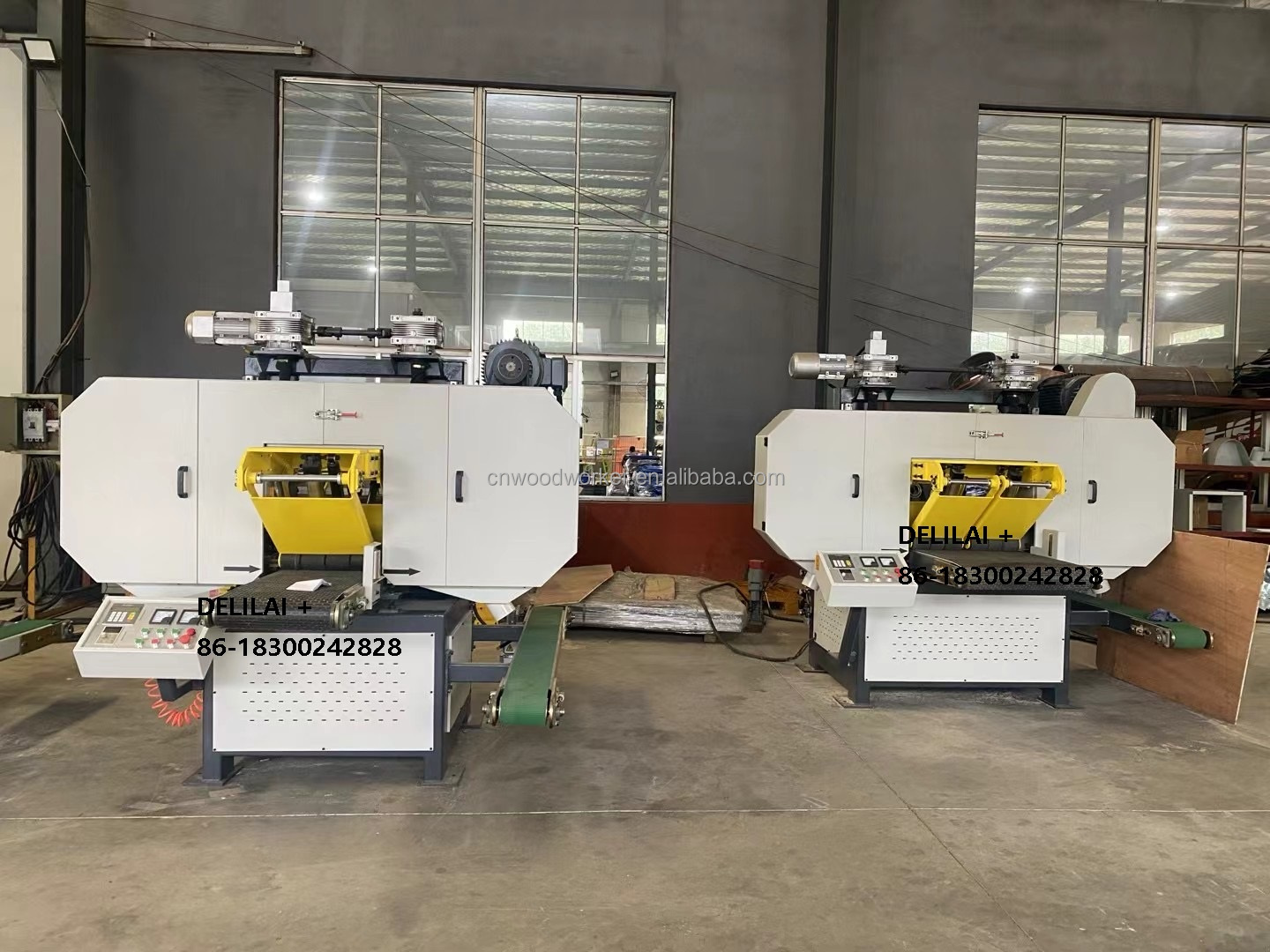 Ленточнопильный станок по дереву промышленный