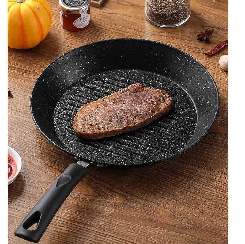 Maifan Stone Ultra Non-Stick Egg Fryer - Small Frying Pan for Heart-Shaped Breakfast, Fried Eggs, Egg Burgers (Easy to Clean)