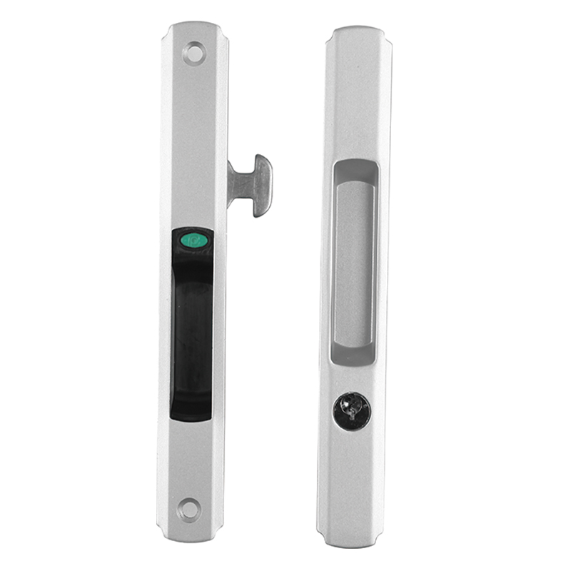 Aluminum Sliding Door Hardware Accessories Powder Coating Latch Lock with Keys