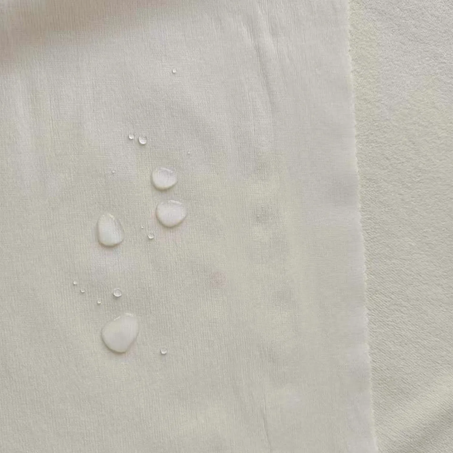 100% Cotton Laminated Terry Fabric with 0.02 TPU Soft and Durable Oeko