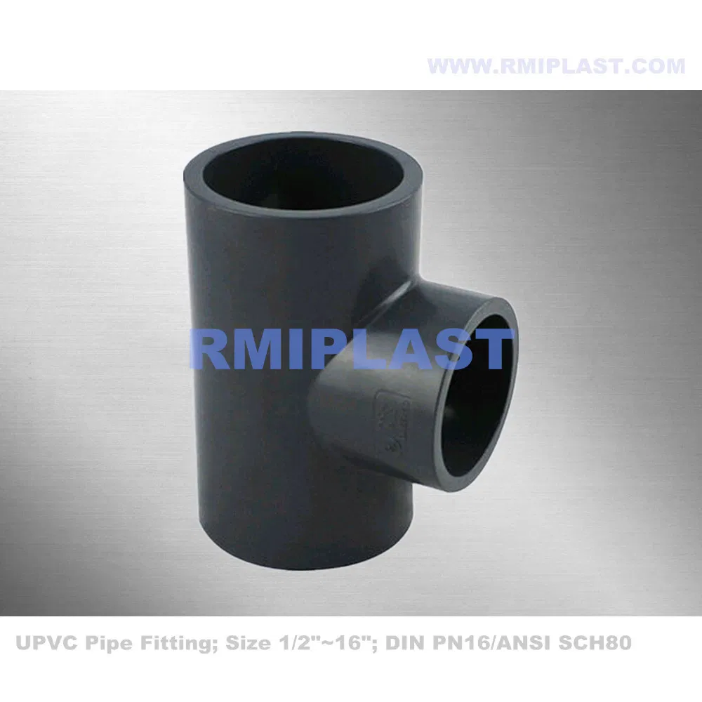 UPVC Union of DIN Pn16 Plastic Fitting PVC Pipe Fittings Hard Tube Eqaul Union Connector for Industrial