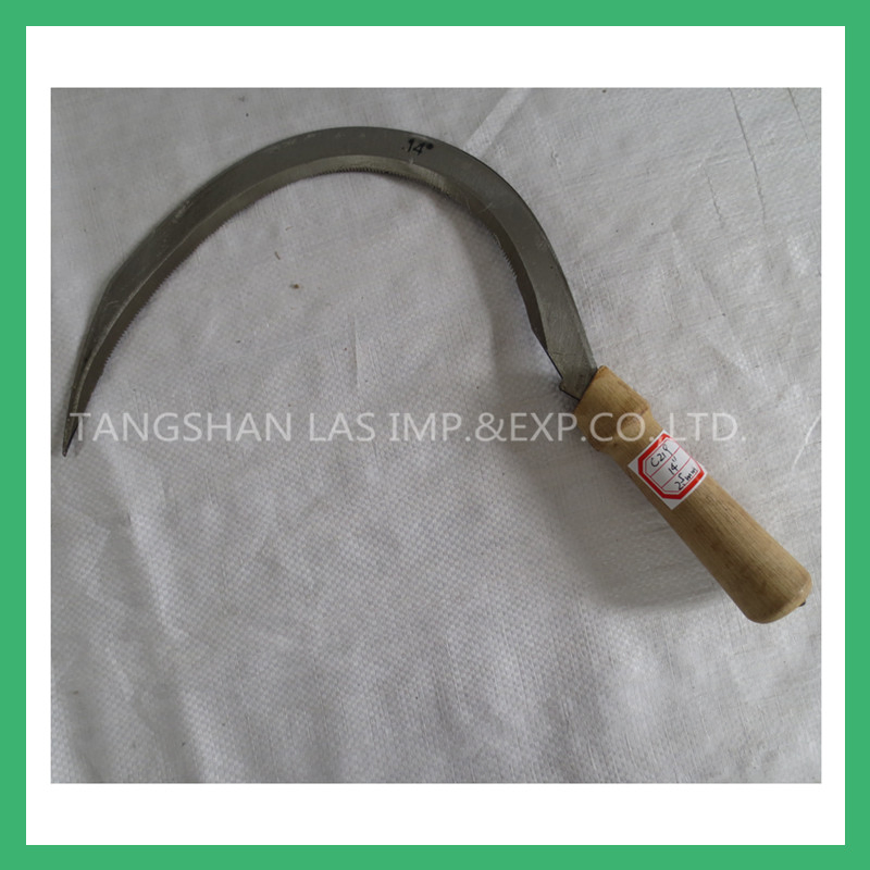 Sickle Wood Handle Hand Tool