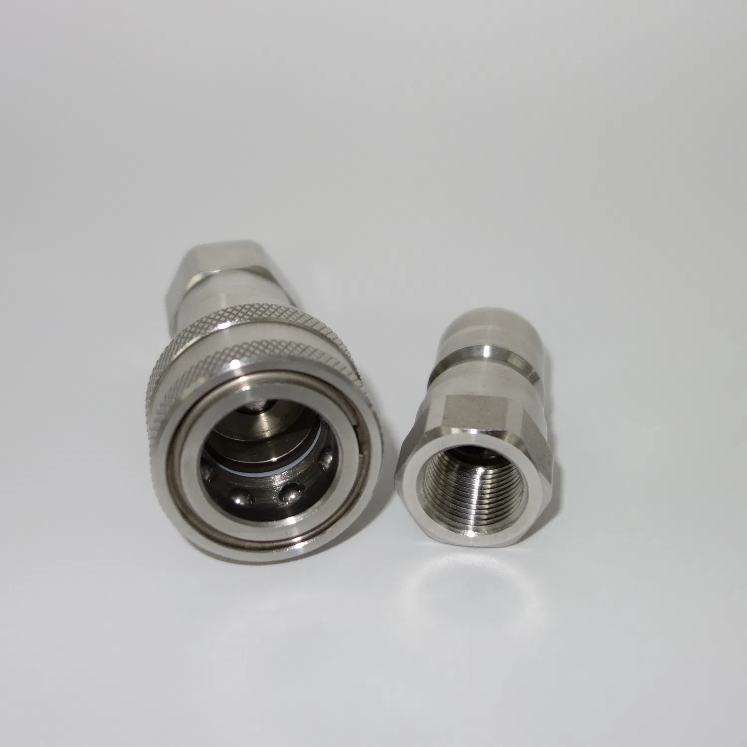 Naiwo Nwb Shut-off Quick Connector Coupling Manufacture Stainless Quick Coupler ISO-B 3/8