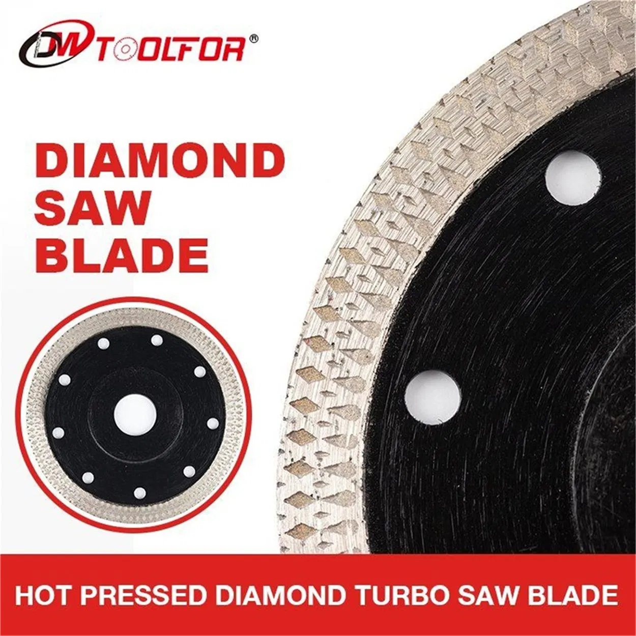 Hot Press Sintered Abrasive Tools Diamond General Porpose Saw Blade