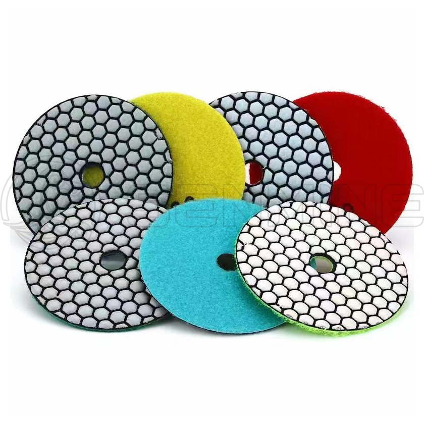 Flexible Hand Diamond Polishing Pads for Concrete Grinder Stone Pads