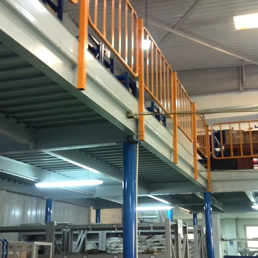 Industrial-Grade Ouality Timely Delivery Maximized Vertical Space Utilization Safe Steel Mezzanine Floor