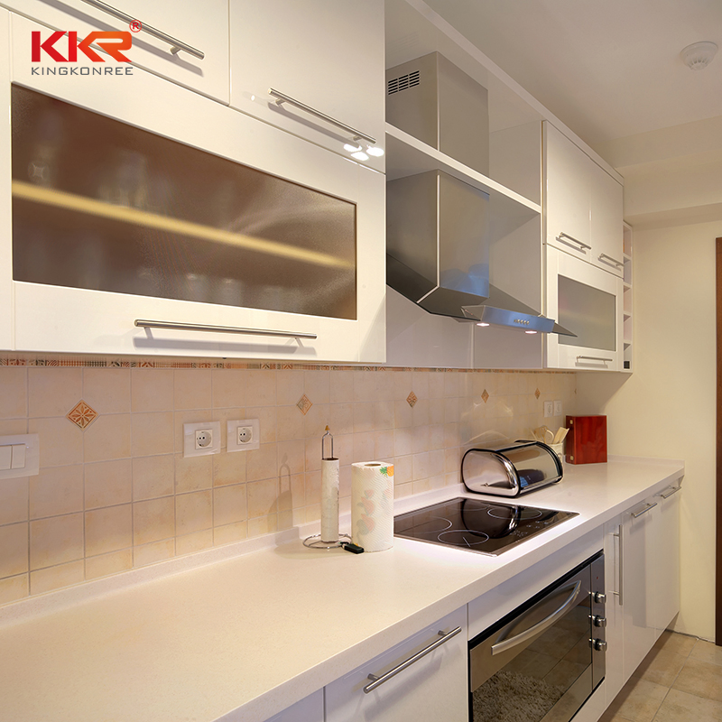 Precut Kitchen Bench Top Solid Surface Stone Countertop