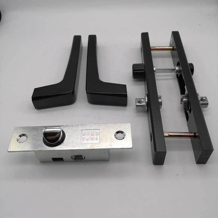Zinc Alloy Diecast Black Patio Door Handle Openable Window Handles
