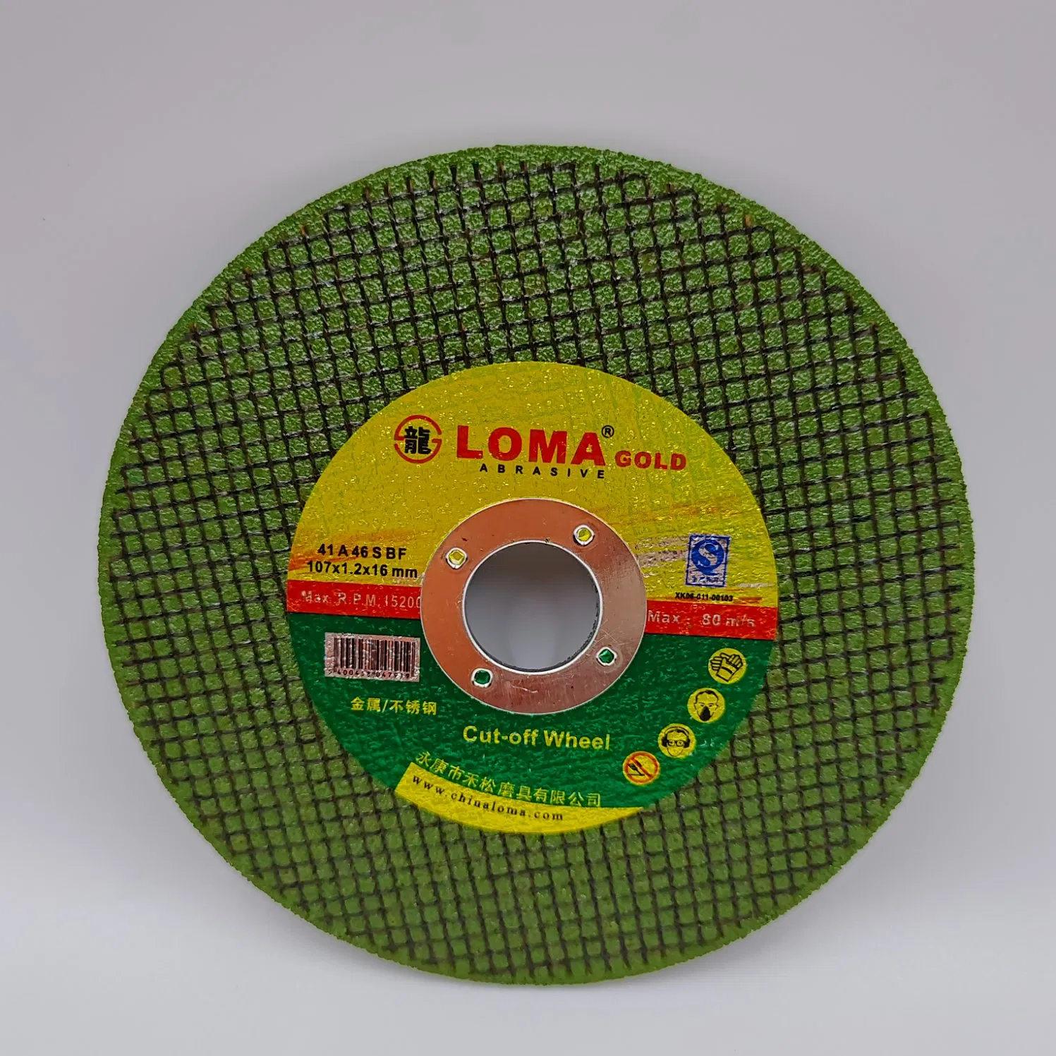 Flap Cutting Disc Wheel Cut off Wheel Abrasive Steel 4inch